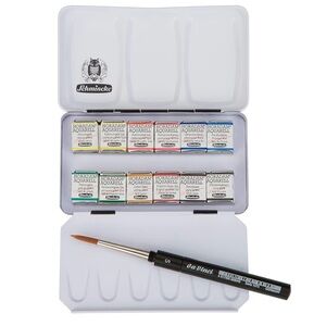 Schmincke Horadam Watercolor with Da Vinci Brush